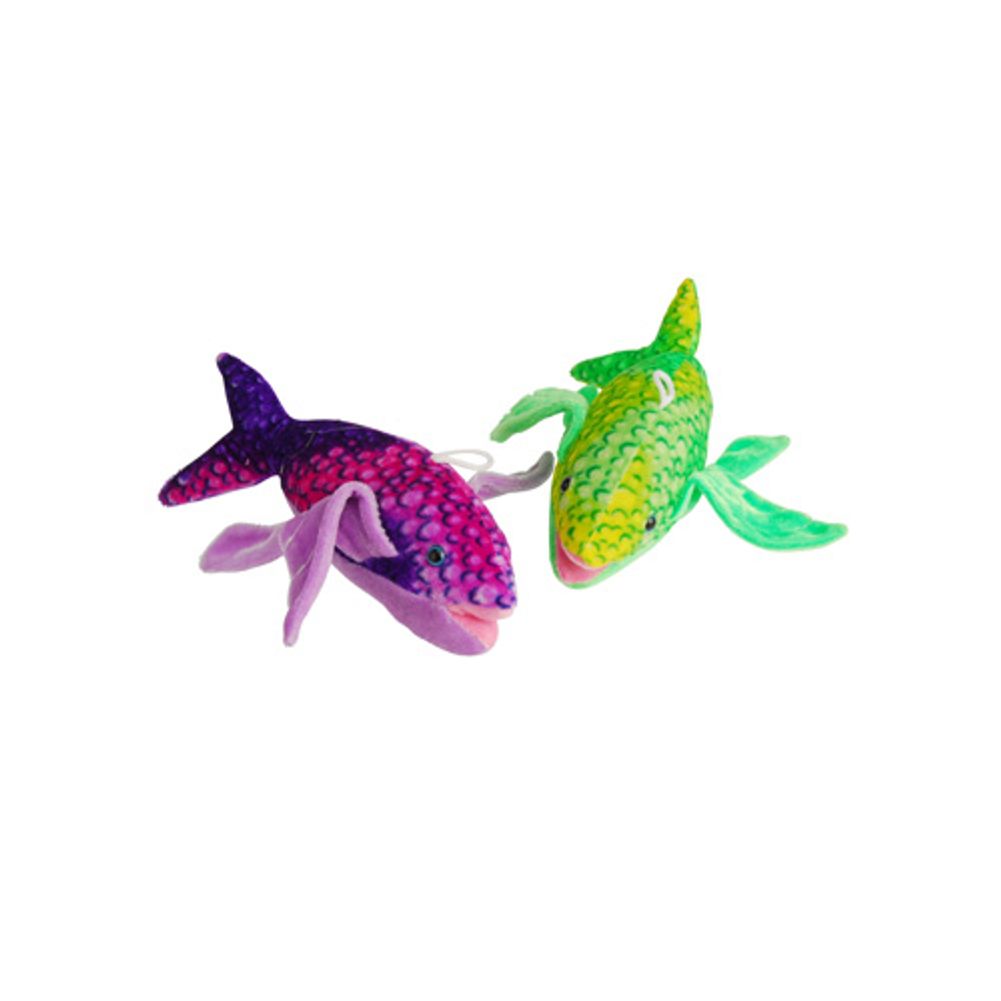 Scaley Neon Fish Plush (12ct)