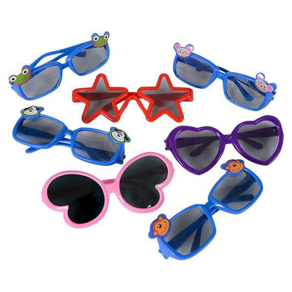 60 Piece Kiddie Glasses Assortment (60ct)