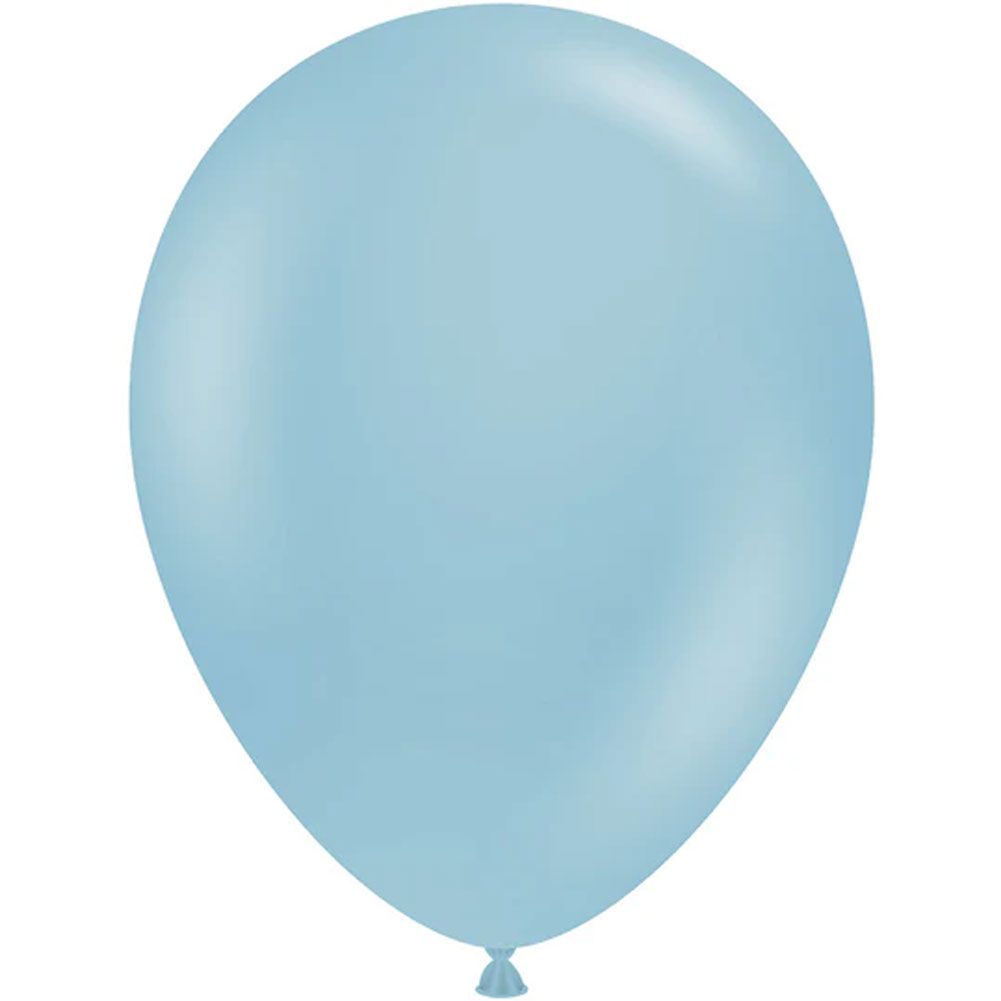 Tuftex 11" Georgia Pearl True Blue Latex Balloons (100ct)