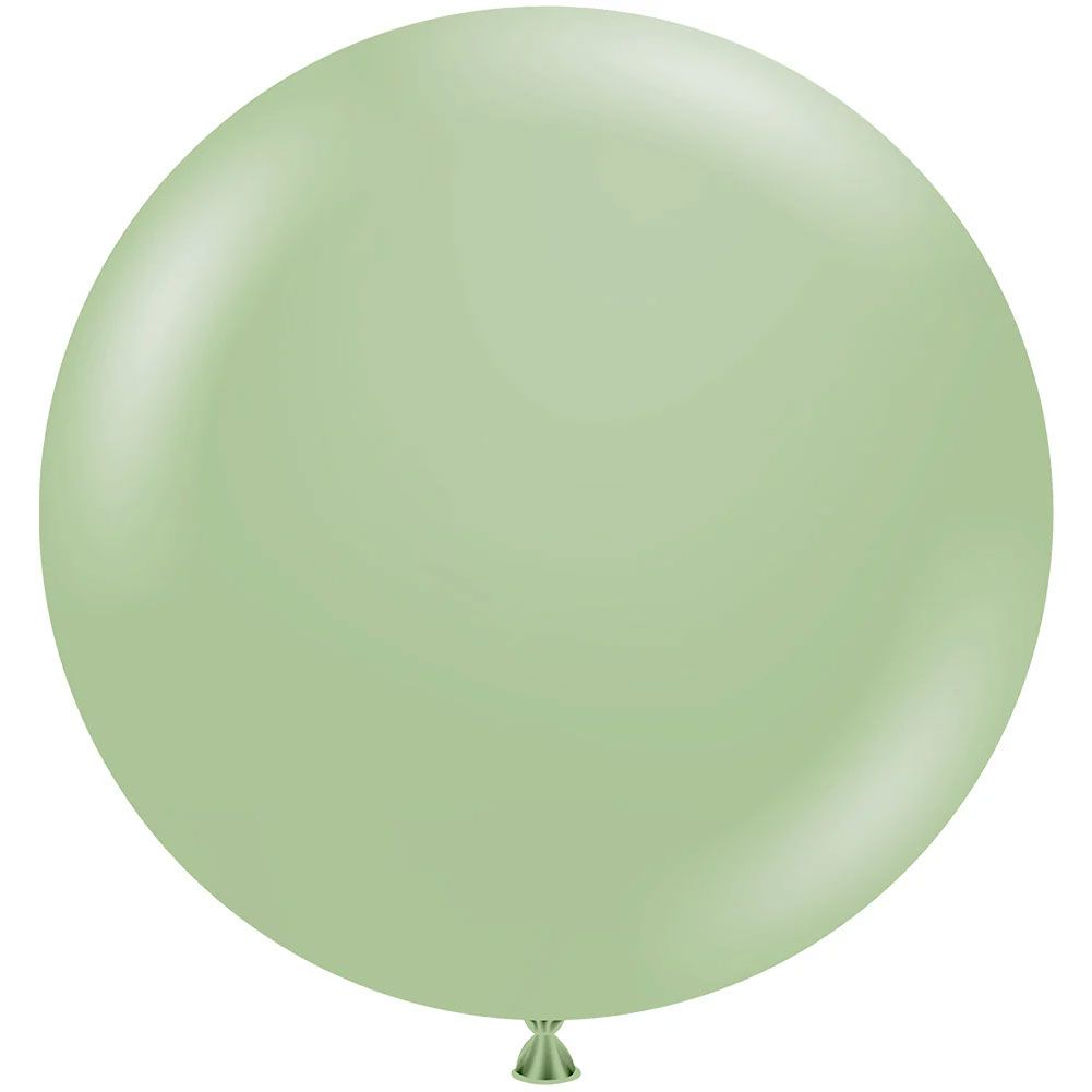 Tuftex 17" Meadow Pearl Eucalyptus Latex Balloons (50ct)
