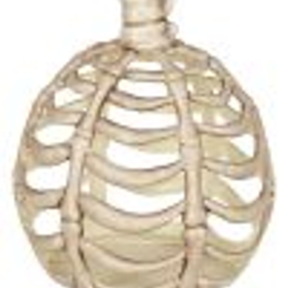 Crazy Bonez Bone Pumpkin Decoration, 9"
