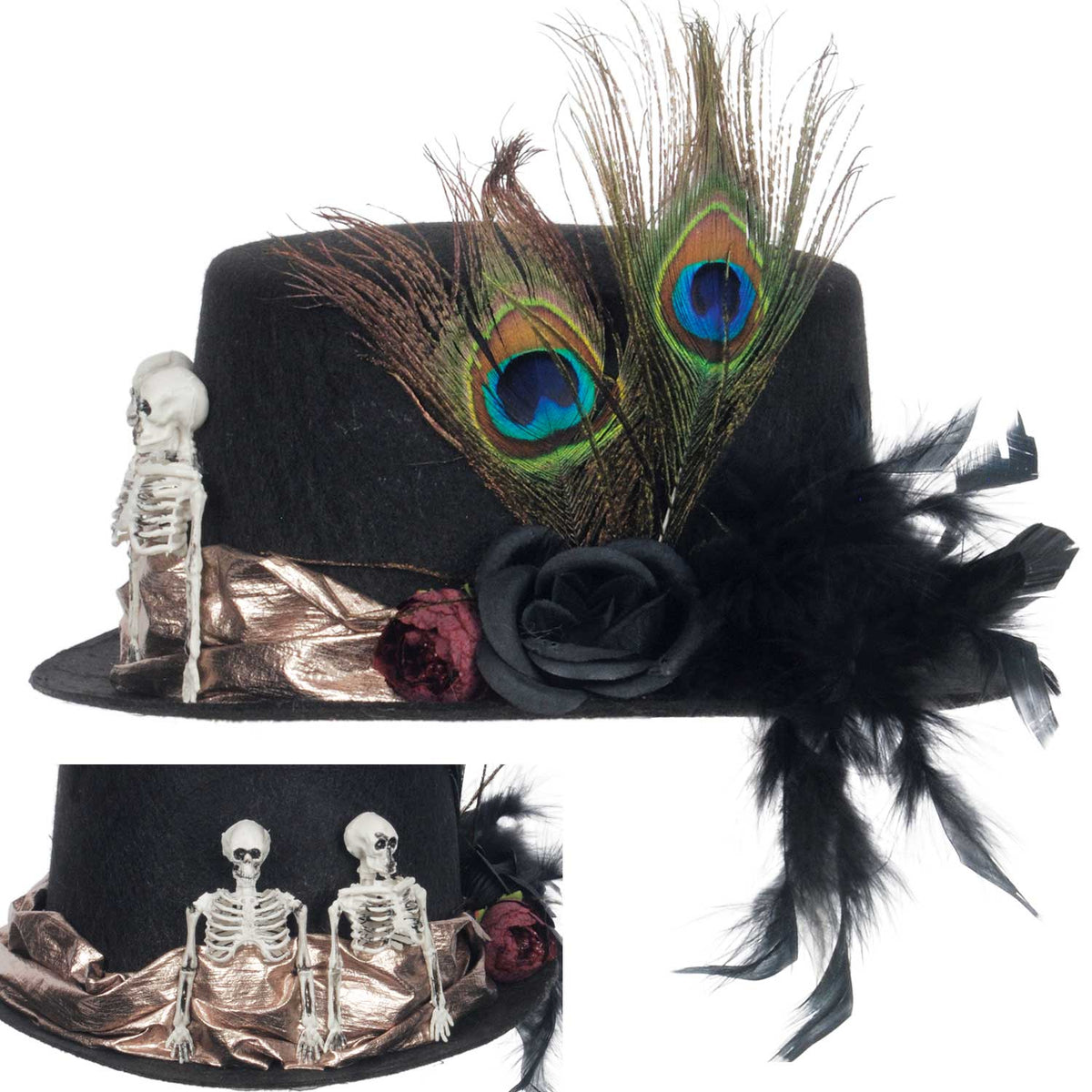 Skeleton Witch Doctor Hat