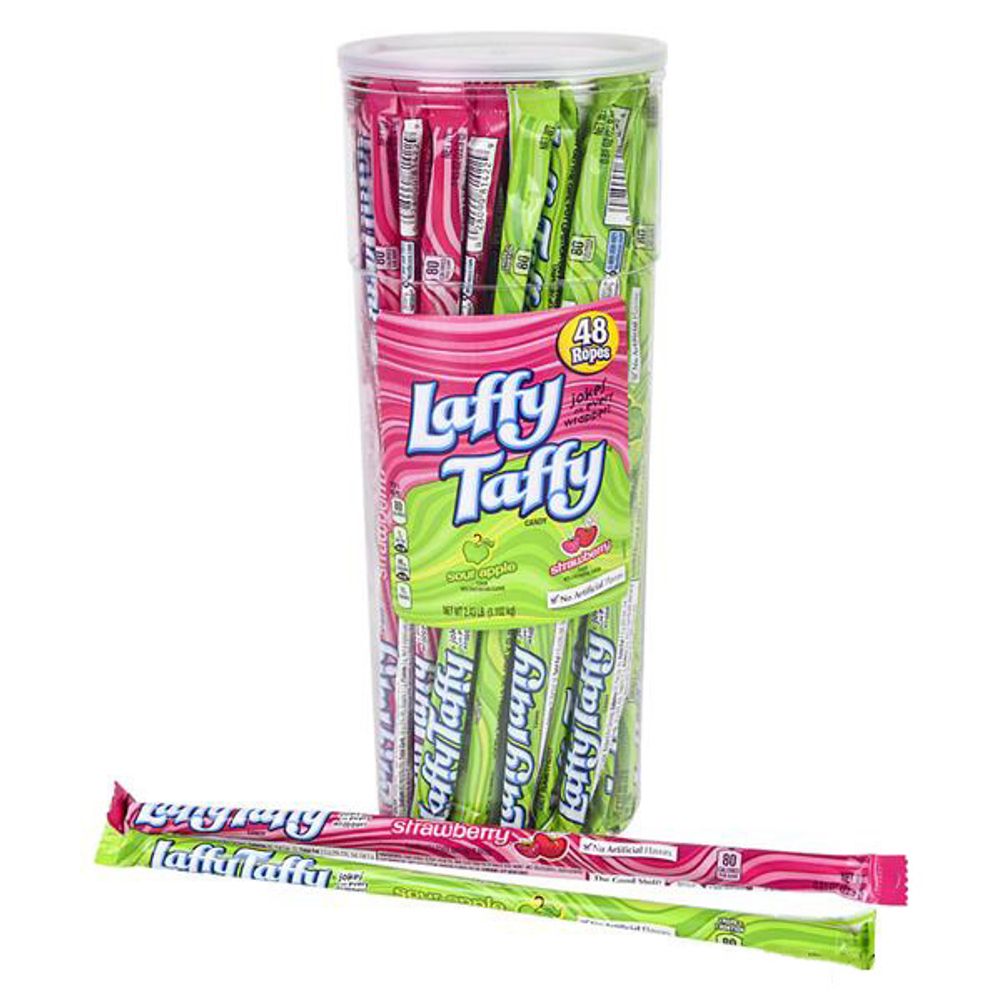 Laffy Taffy Assorted Rope Tub (48ct)