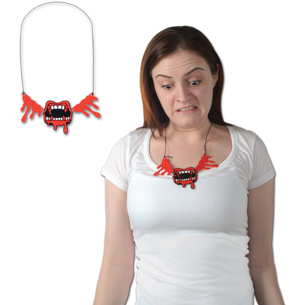Bloody Fangs Necklace