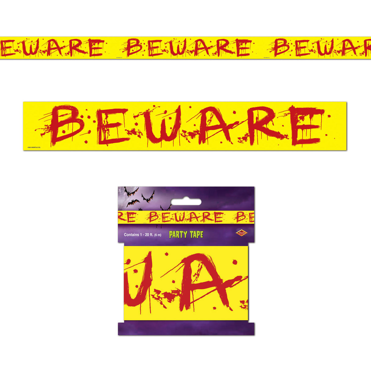 Beware Party Tape