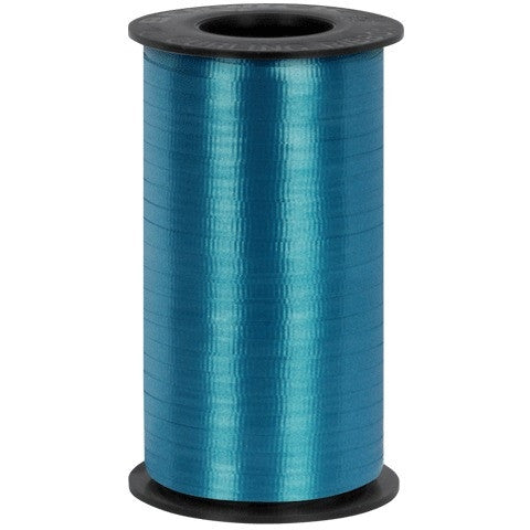 Teal Curling Ribbon