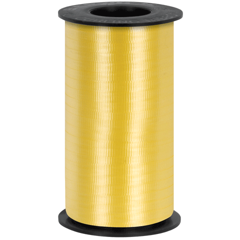 Yellow Curling Ribbon