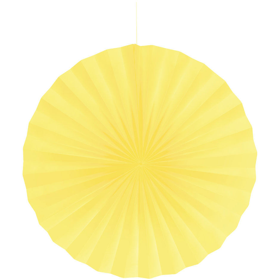Mimosa 16" Paper Fan