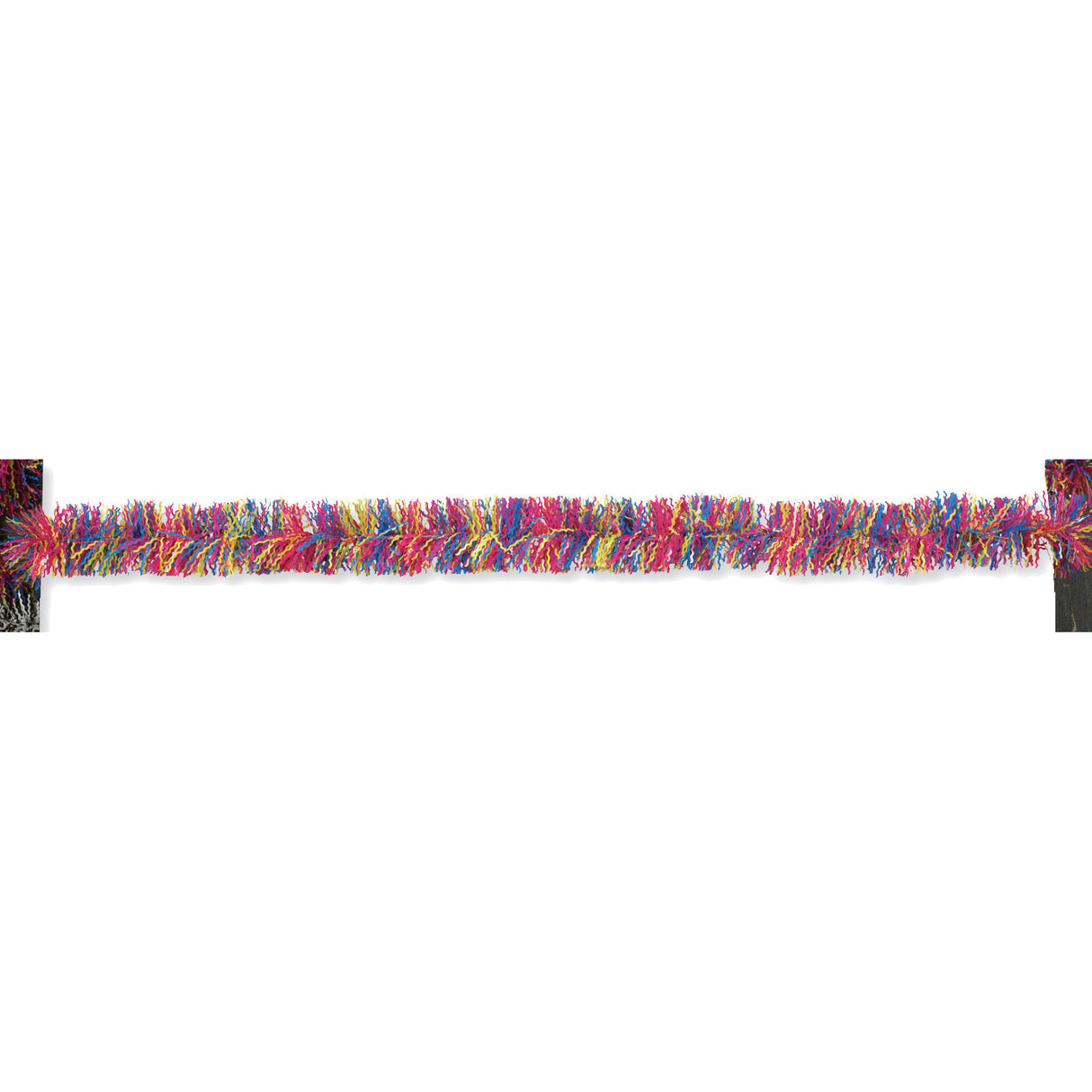 Multicolor Bright 12' Fringed Garland