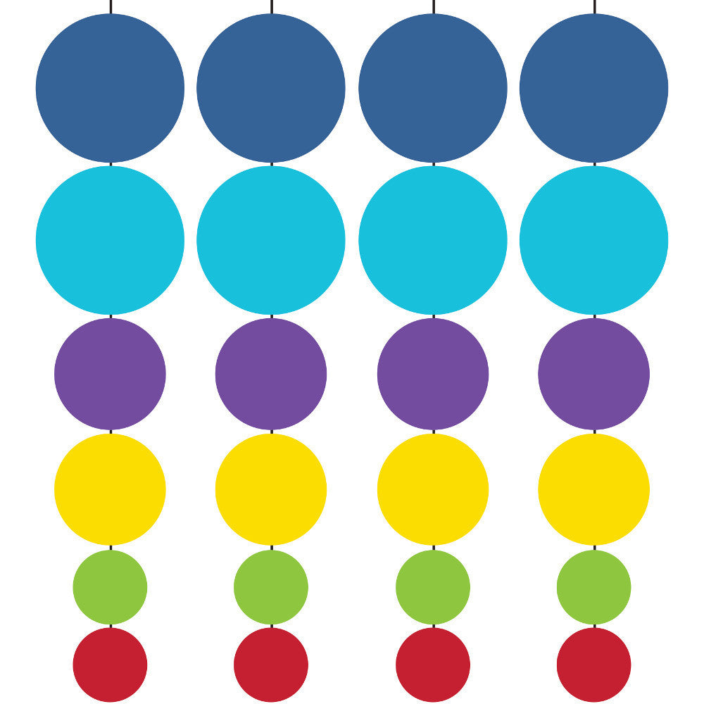 Birthday Pop Hanging Cutouts (4ct)