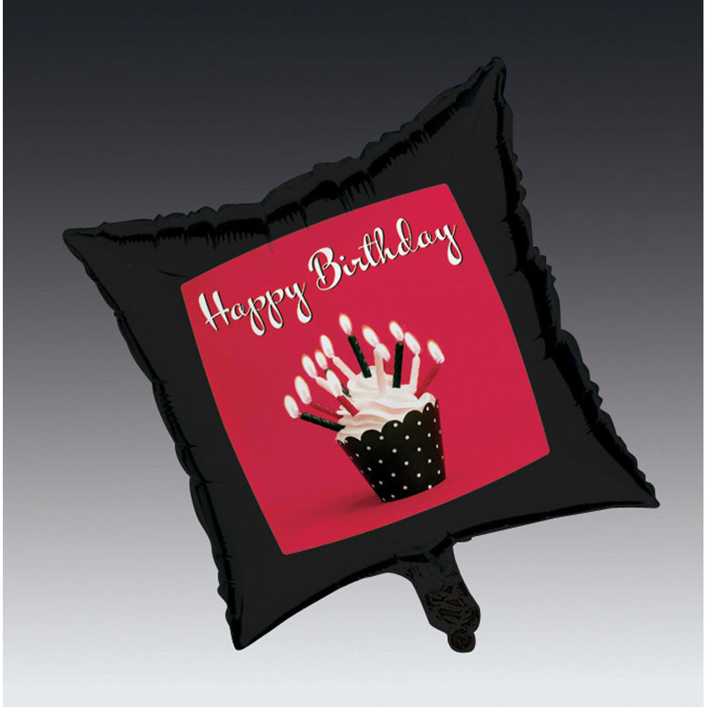 Cupcake Blowout Foil Balloons