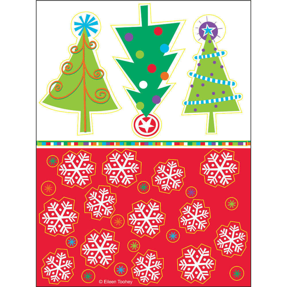 North Pole Greetings Sticker Sheets