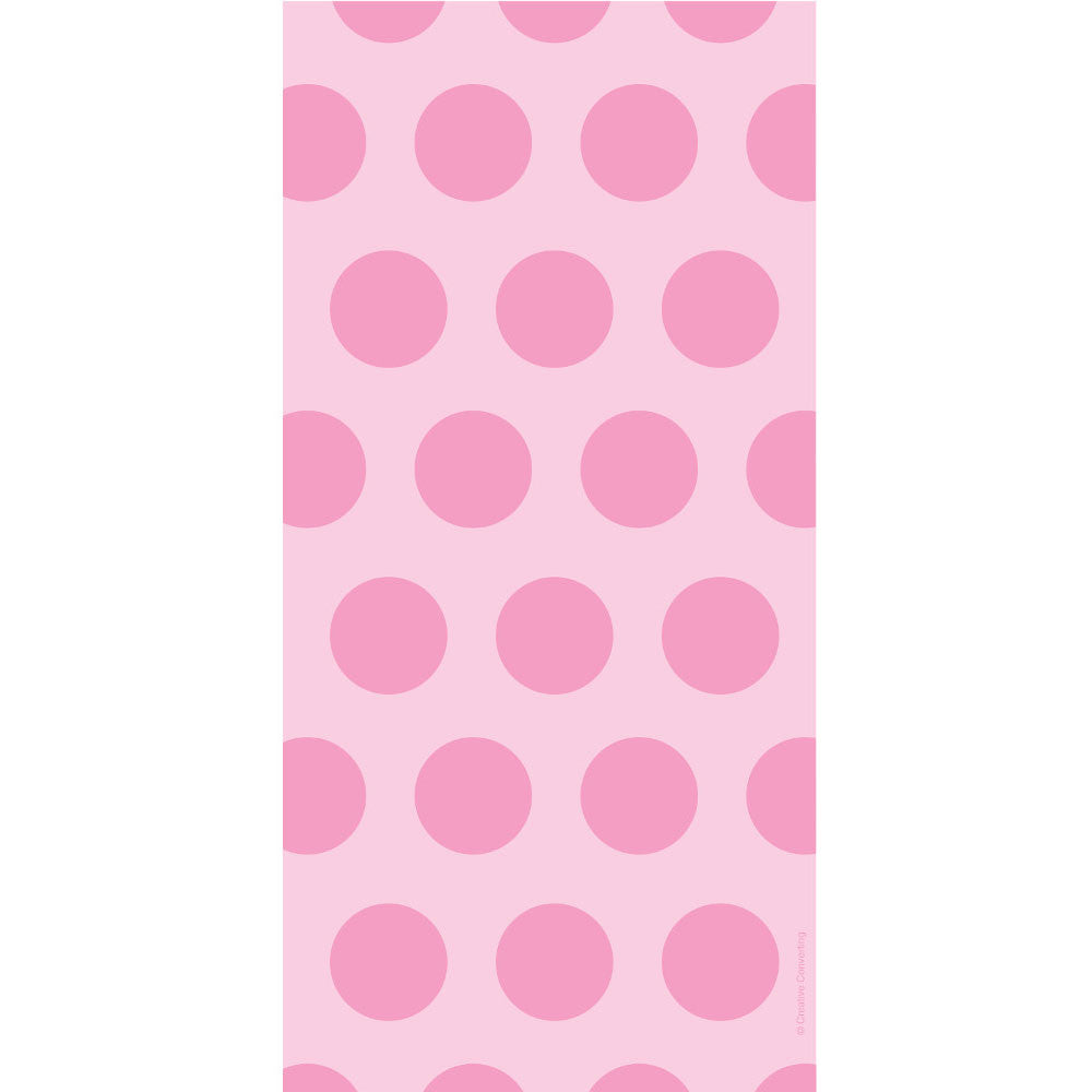 Classic Pink Dots Cello Bags (20ct)
