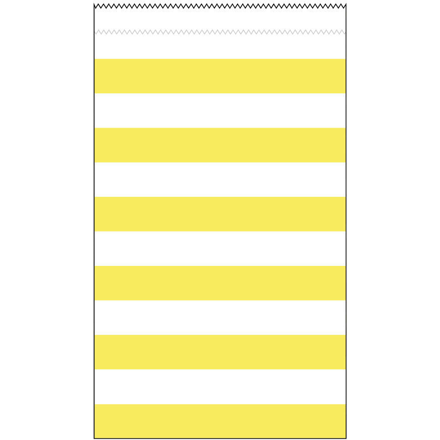 Mimosa Stripes Medium Paper Treat Bags