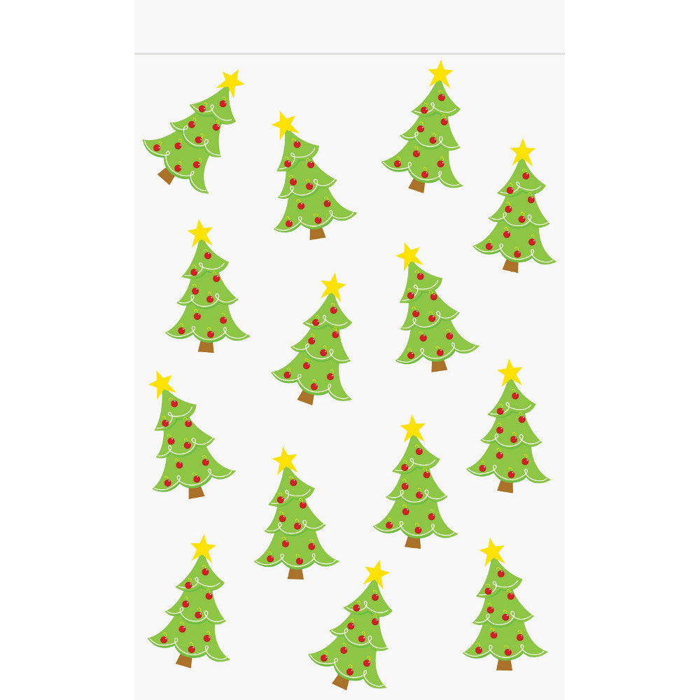 Christmas Tree Cello Zip Bags (12ct)