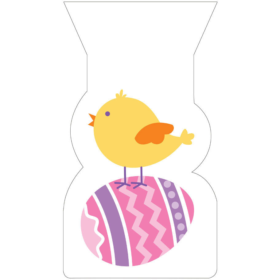 Easter Chick Shaped Cello Bags