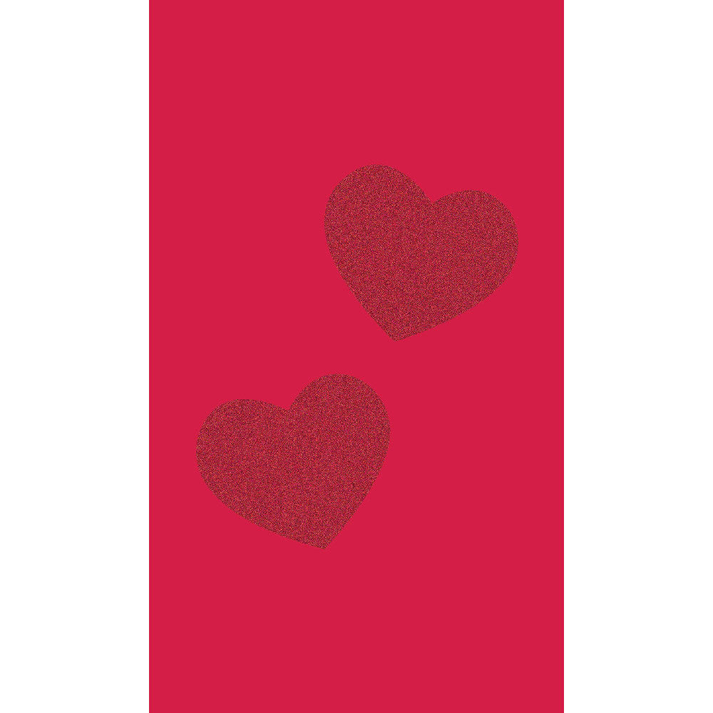 Treat Bags, Mini w/ Glitter, Hearts