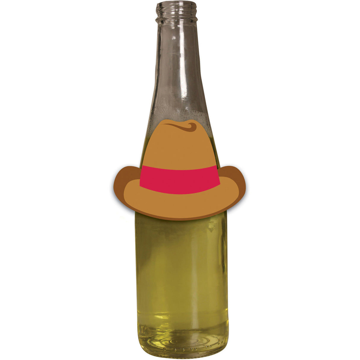 Cowboy Hat Bottle Tag