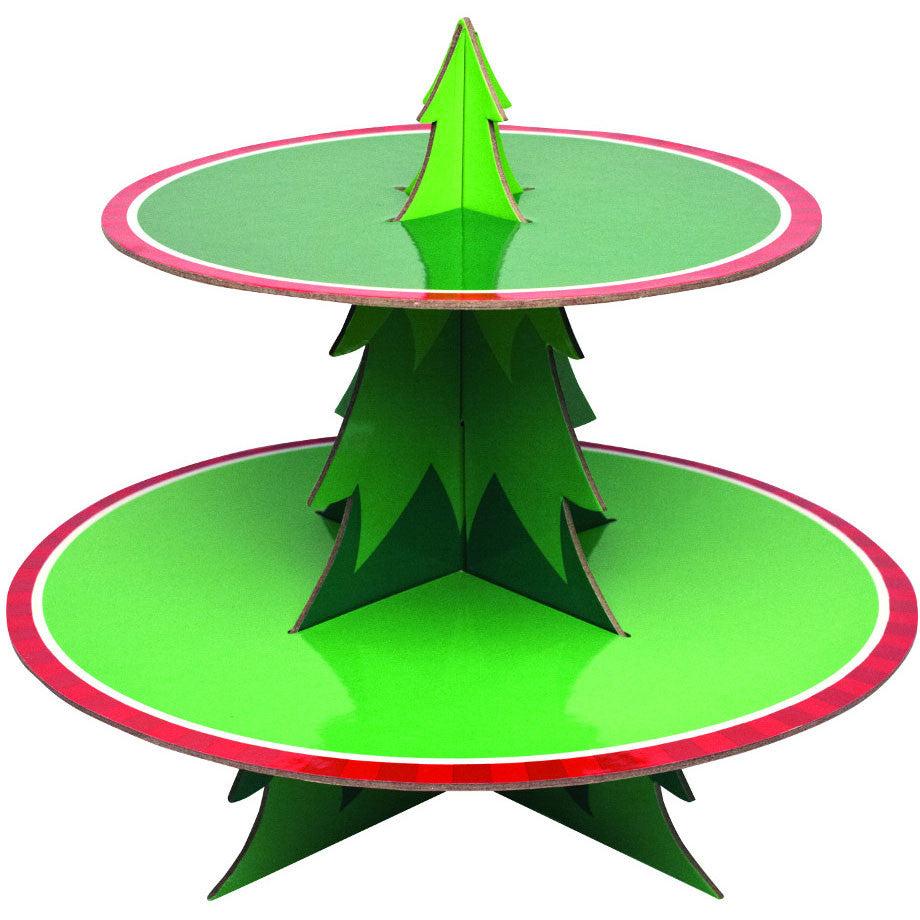 Christmas Tree Tiered Treat Stand