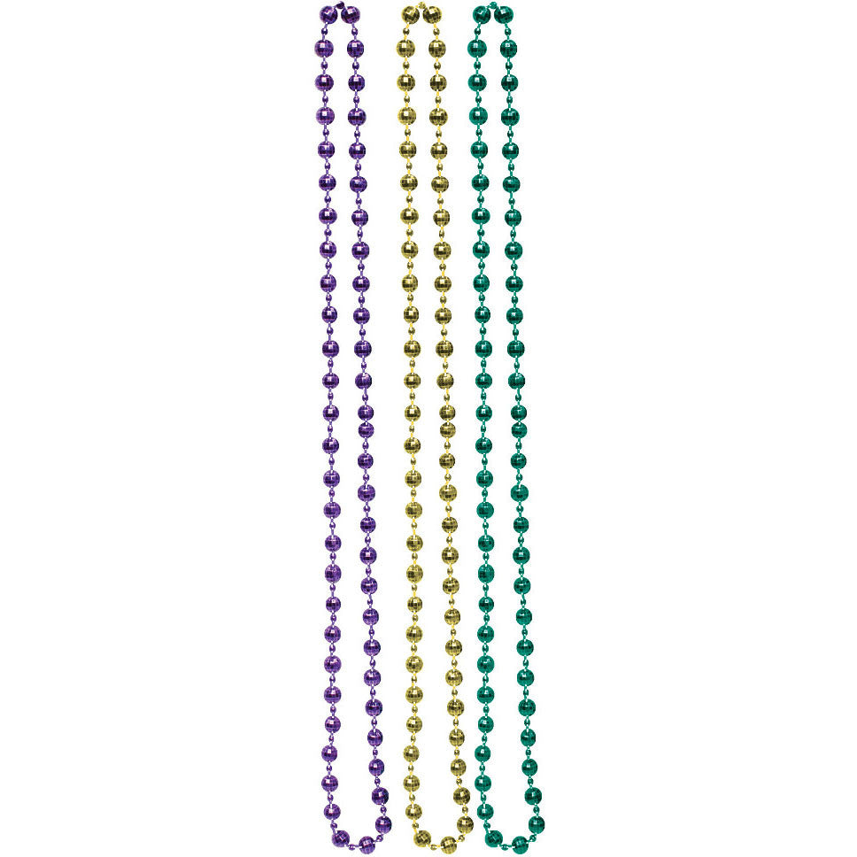 Beads, Disco, 33", Multi-Color, Disco