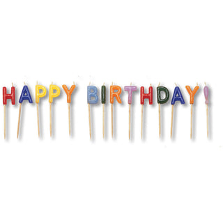 Happy Birthday Candle Pick Set
