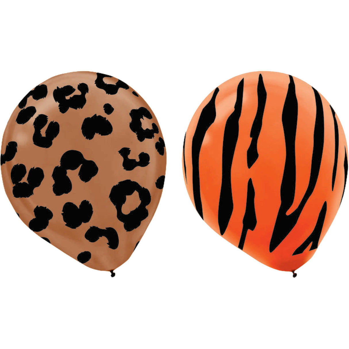 Animal Print Latex Balloons