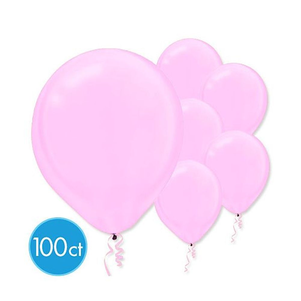 PEARL BLK LTX BALLOON NEW PINK
