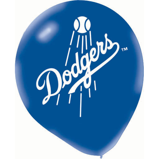 Los Angeles Dodgers 12 Balloons – US Novelty