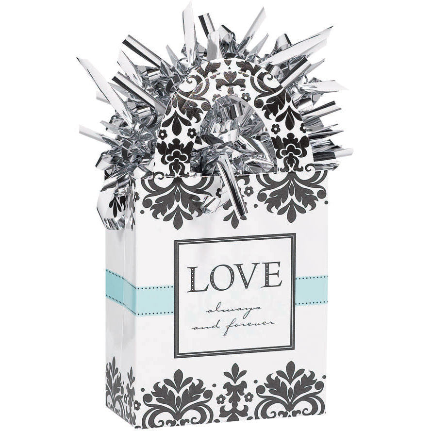 Always and Forever Mini Tote Balloon Weight