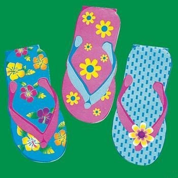 Sandal Notepad (12ct)