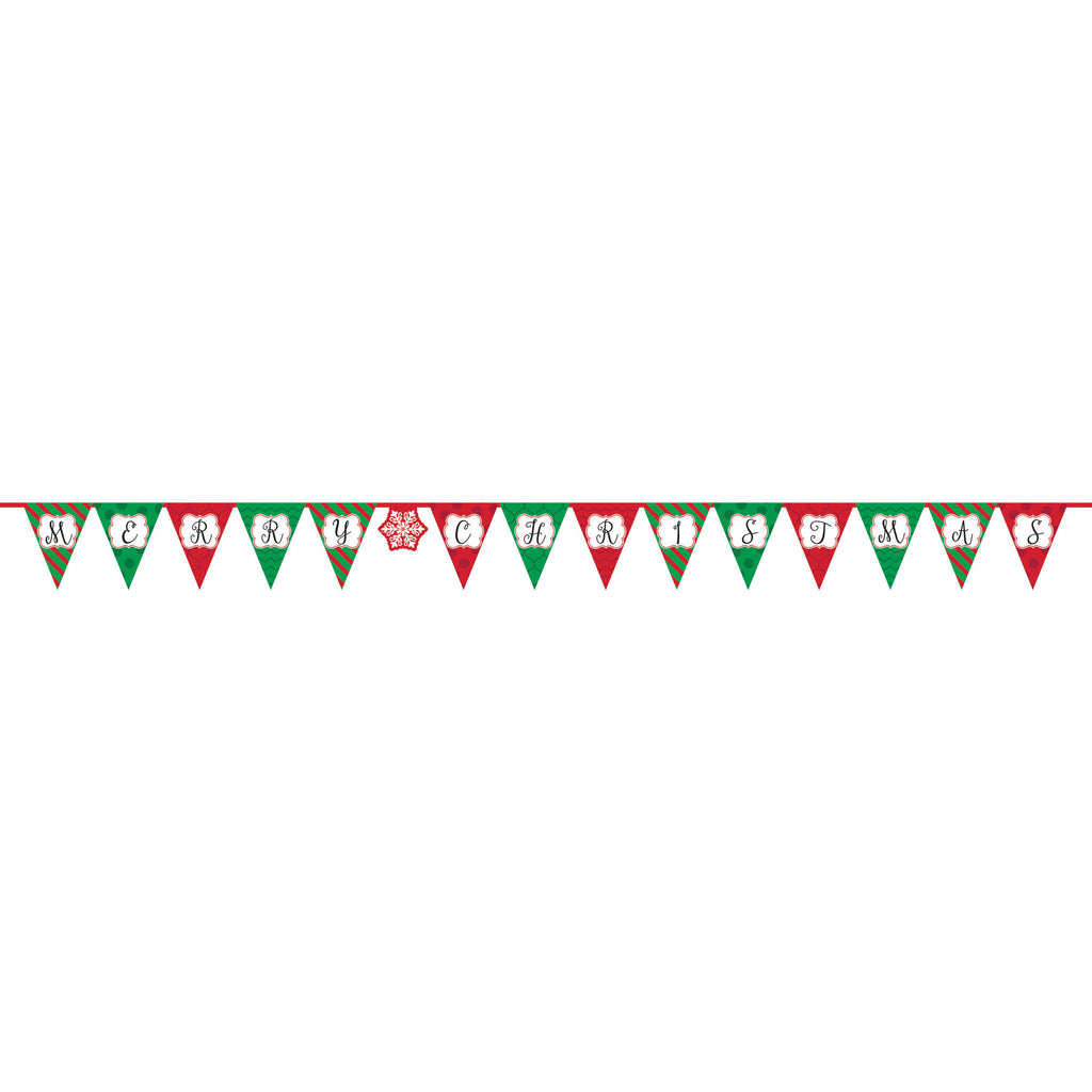 Christmas Pennant Banner