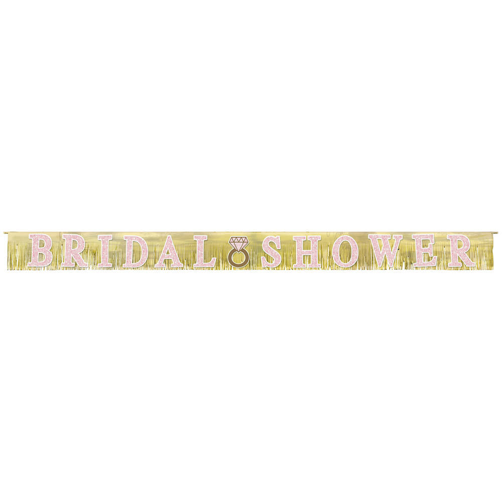 Bridal Shower Giant Fringed Banner