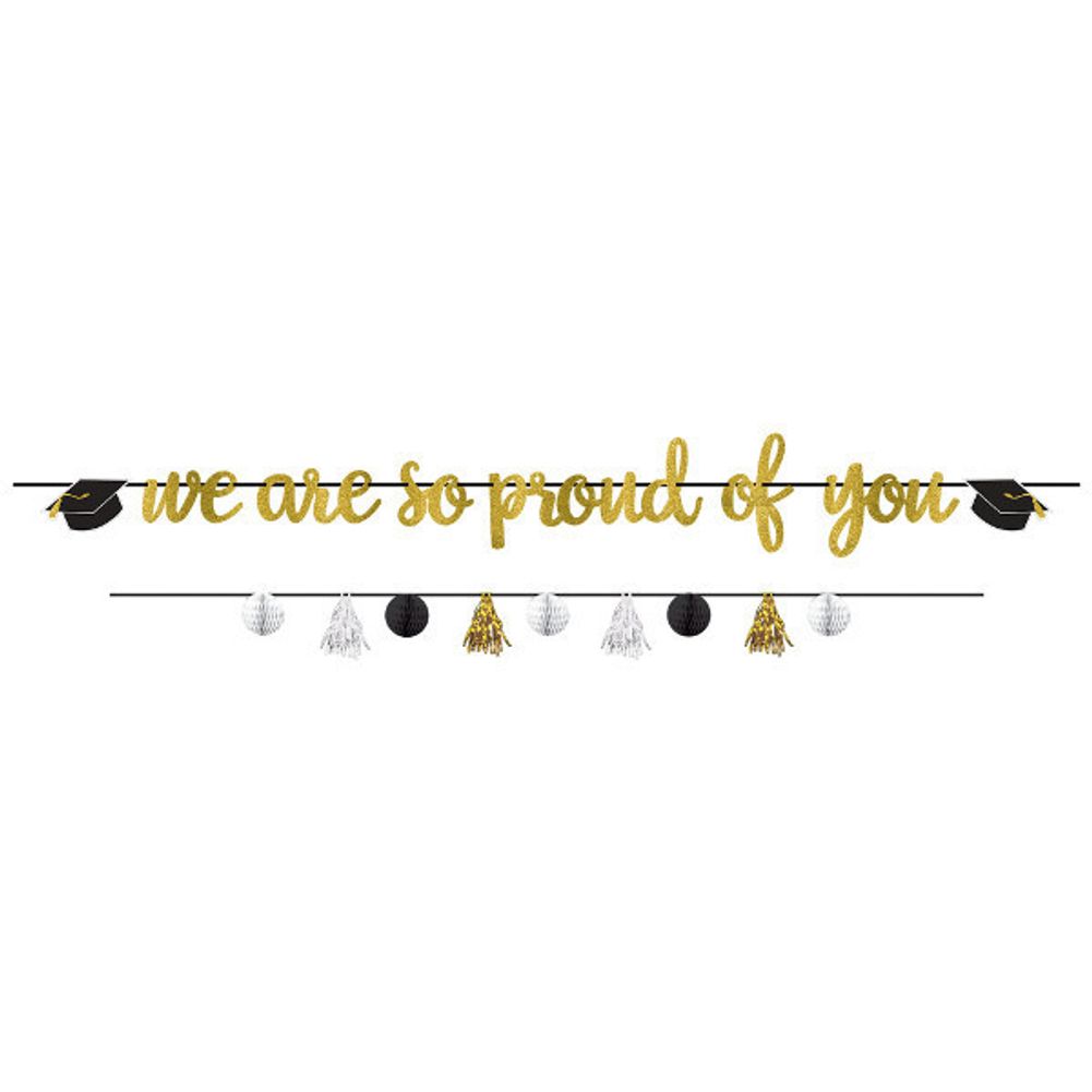 Proud Parent Graduation Banner Kit (2 ct)