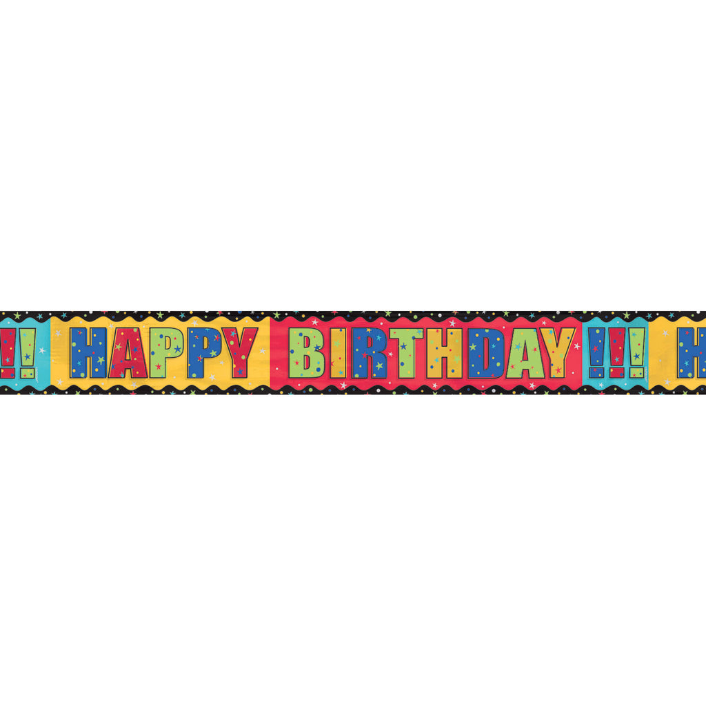A Year To Celebrate 12' Foil Banner