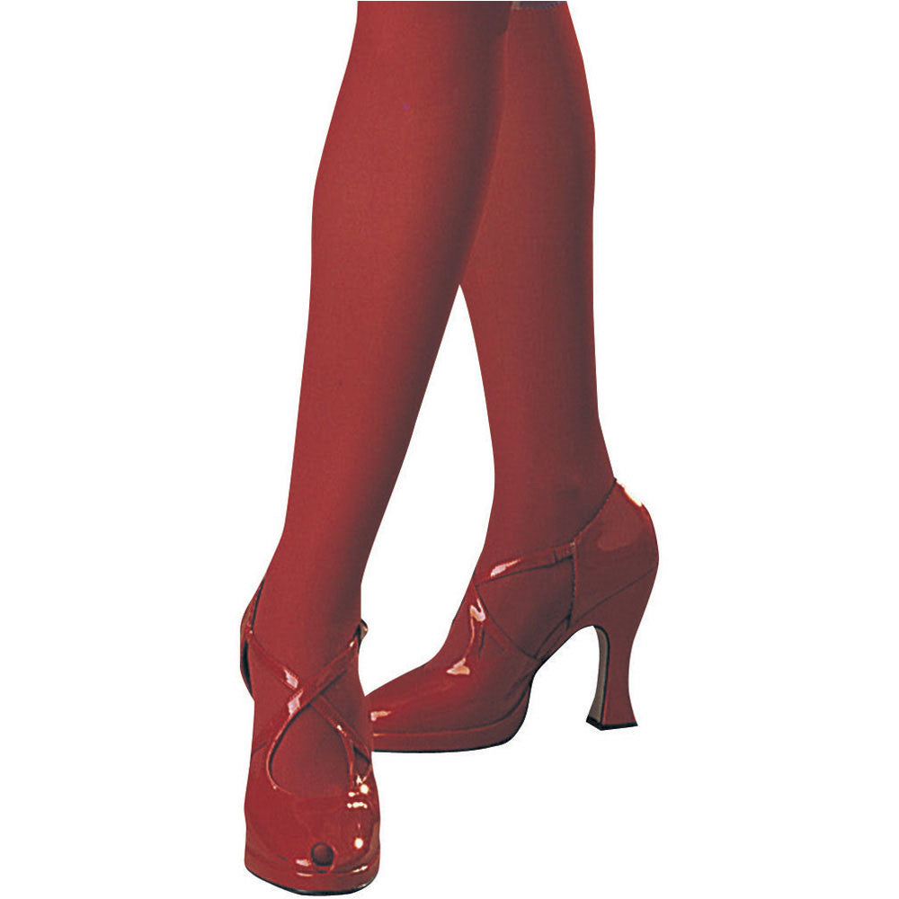 Red Tights Adult Medium