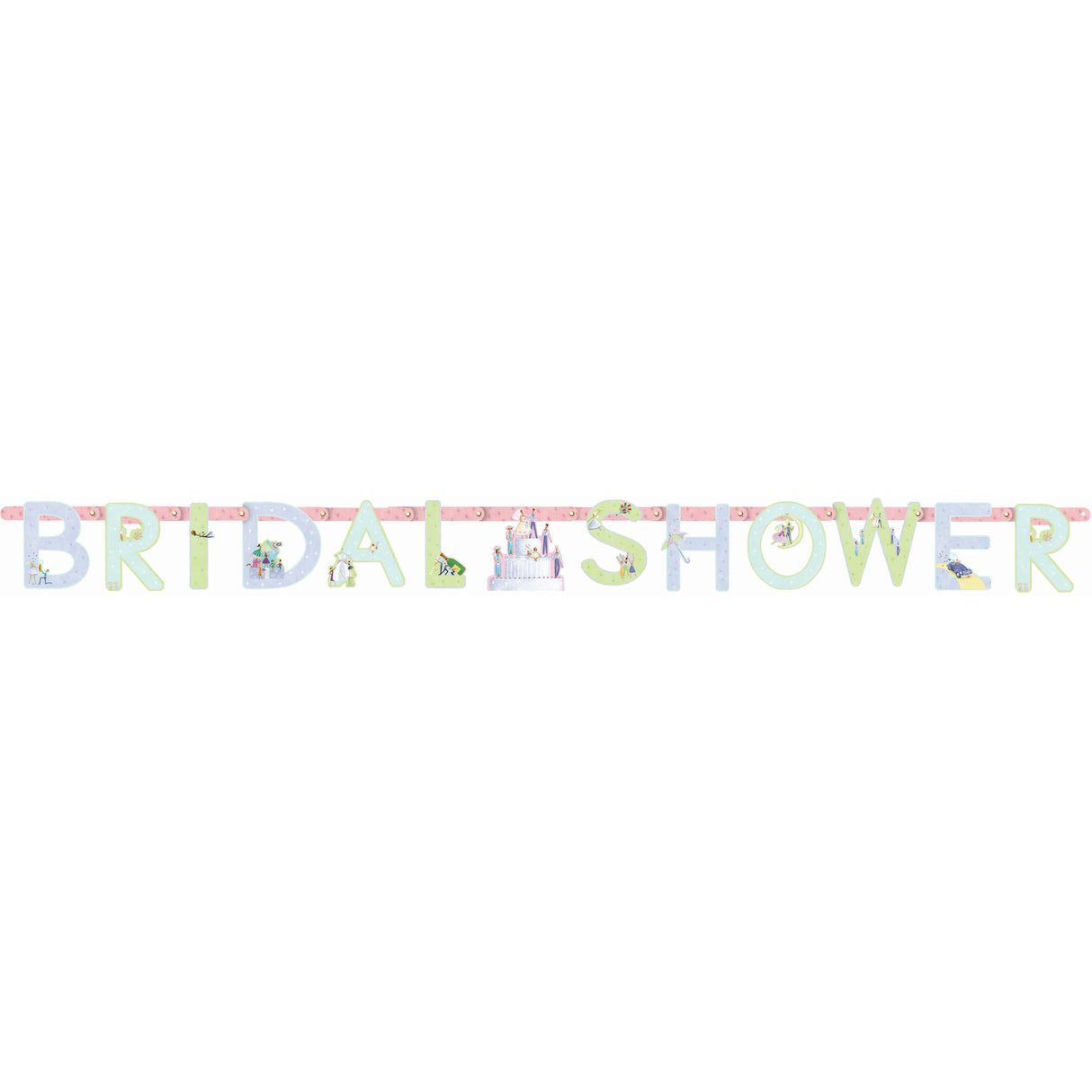 Bridal Shower Letter Banner