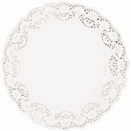 White Doiles, 4"