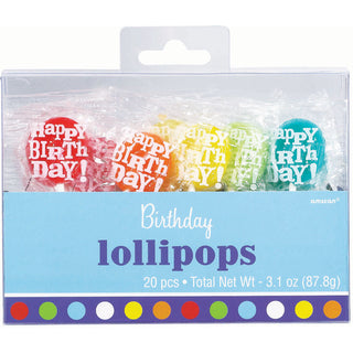 Birthday Fever Lollipops