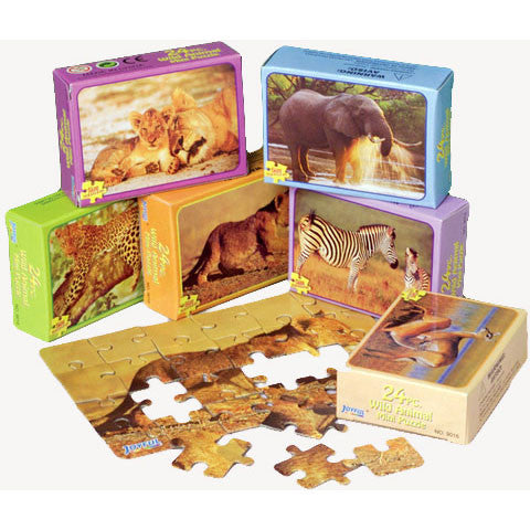 Mini Wild Animal Puzzles