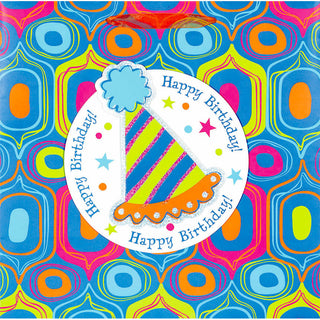 Geometric Birthday Gift Bag