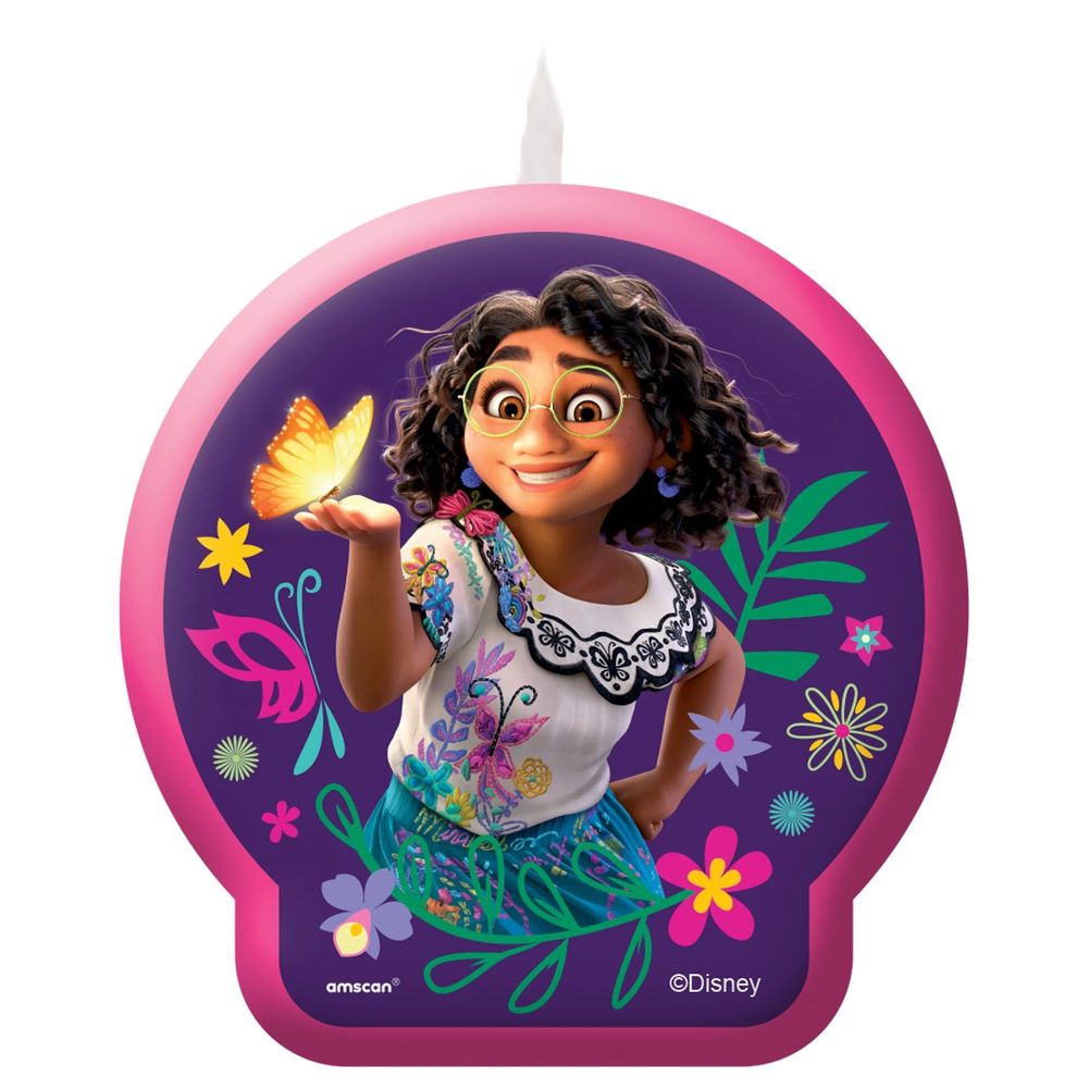 Encanto Birthday Molded Candle