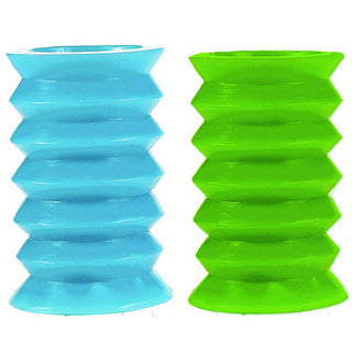 Cabana Blue or Green Wax Lantern