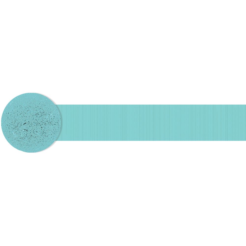 81' Robin's Egg Blue Crepe Paper Streamer