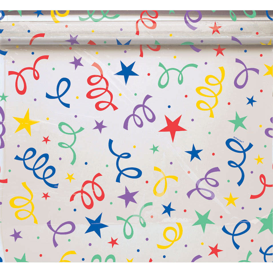Confetti Print Cello Wrap