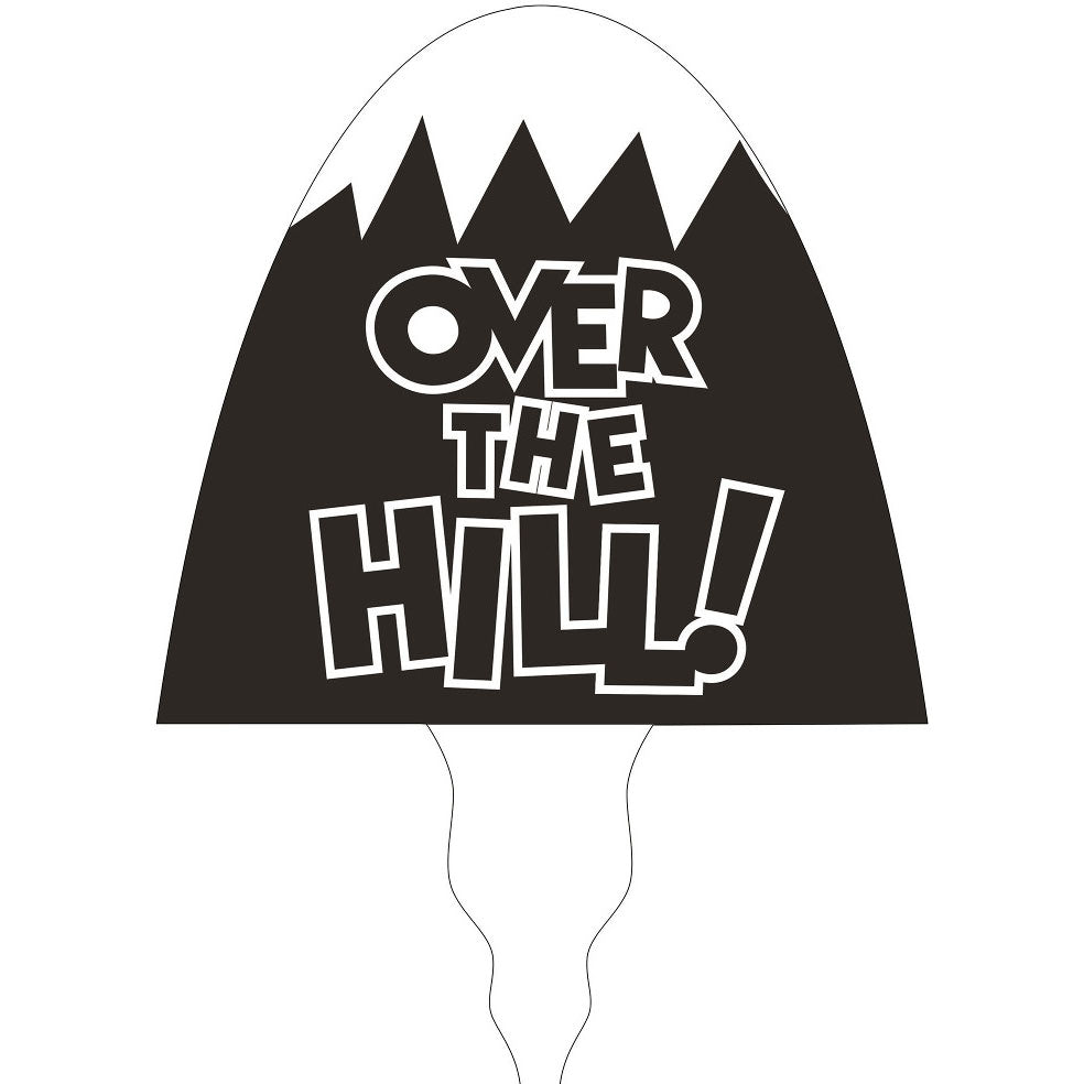 Over The Hill Cake Topper
