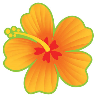 Hibiscus Flower Cutout