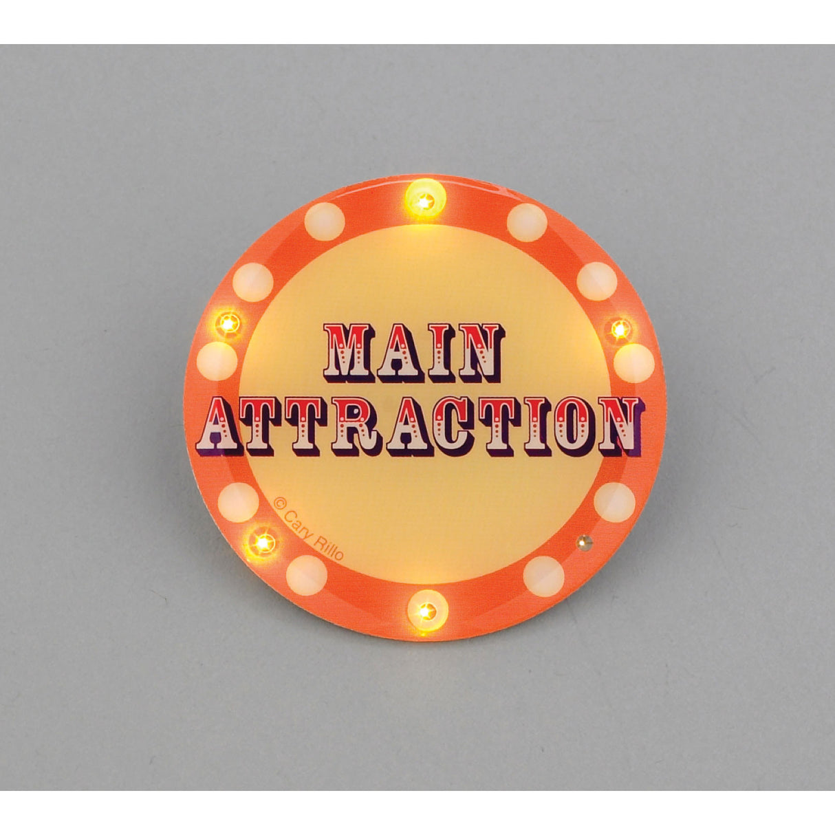 Big Top Birthday Flashing BUtton