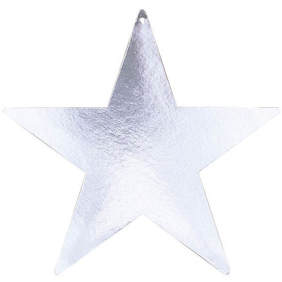Silver Foil Star