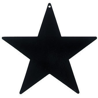 Black Star Foil Cutout