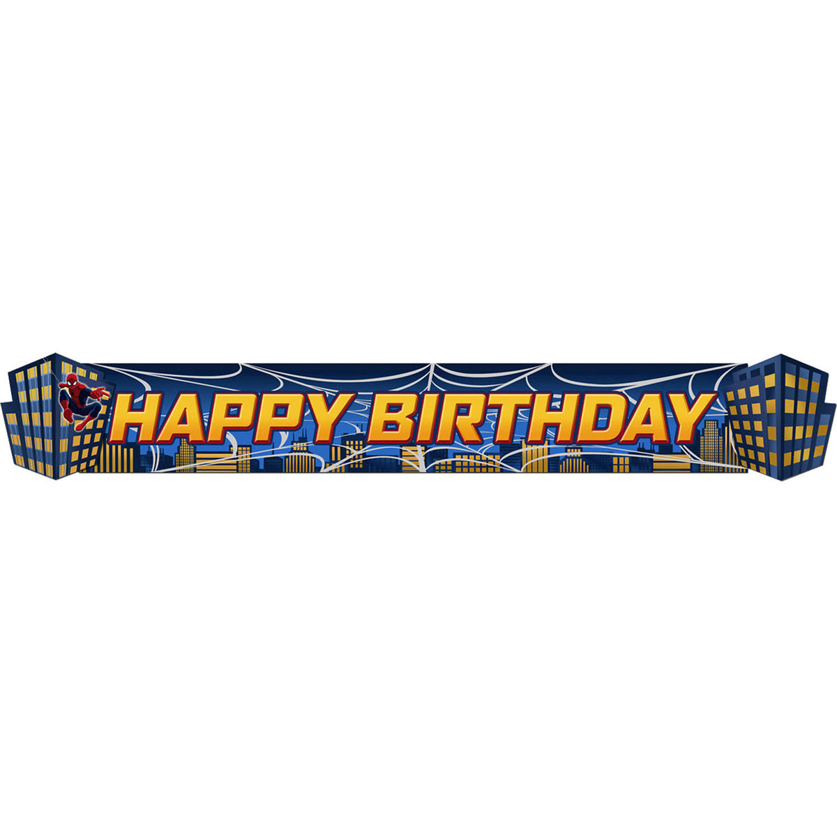 Spider Hero Dream Party Birthday Banner